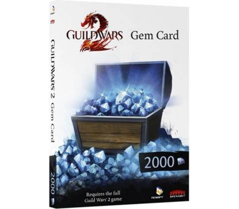 Guild Wars 2 - 2000 Gem Card