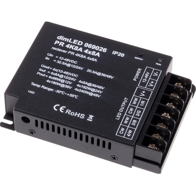 T-LED Přijímač dimLED PR 4K8A 4v1