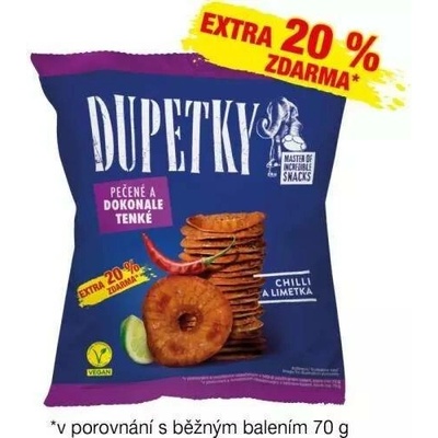 Dupetky pečenéchillilime (20% navíc) 84g