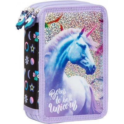 DERFORM - Несесер с 3 ципа, пълен UNICORN 15