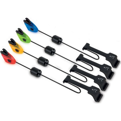 Fox Black MK3 Swinger 4 Rod Set červená oranžová zelená modrá
