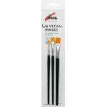 Kreul Universal Basic Synthetics Комплект плоски четки 3 бр (723019)