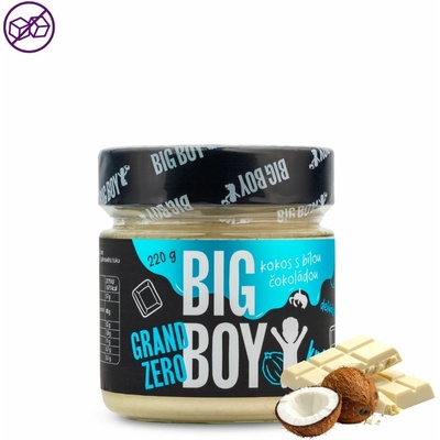 Big Boy Grand zero kokos a biela čokoláda krém 220 g