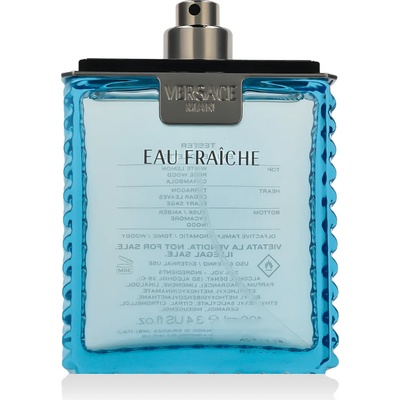 Versace Man Eau Fraîche Eau de Toilette ТЕСТЕР за мъже 100 ml Тестер