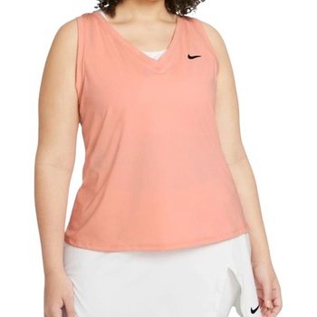 Nike Дамски топ Nike Court Dri-Fit Victory Tank Plus Line W - Оранжев