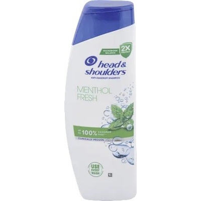 Head & Shoulders Menthol Fresh 2 v 1 šampón proti lupinám 330 ml
