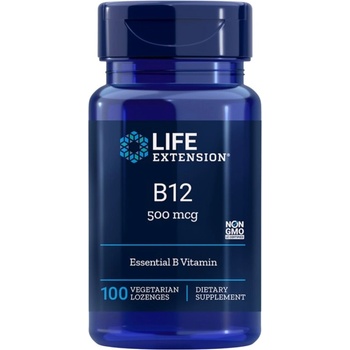 Image 1 of Life Extension Vitamin B12 500 mcg [100 Подезични таблетки ]
