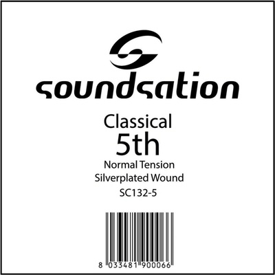 Soundsation Единична пета ЛА струна за класическа китара sc132-5