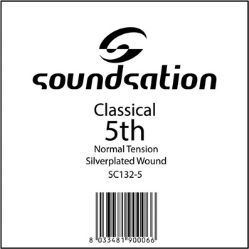 Soundsation Единична пета ЛА струна за класическа китара sc132-5