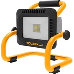 Tolsen Tools Tolsen Акумулаторен преносим работен led прожектор 20v, 20w, 6500k, без батерия (87312)
