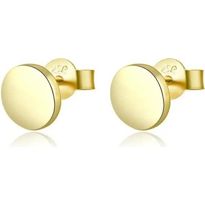 Olivie stříbrné náušnice PECKY GOLD 7721