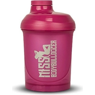 BodyBulldozer Šejker MISS BODYBULLDOZER ružový 300 ml - BodyBulldozer