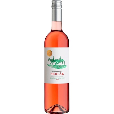 Sedlák Sedlákovo letní rosé zemské 2023 11,5% 0,75 l (holá láhev)