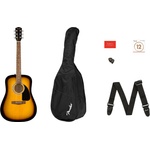 Fender Акустична китара комплект Fender FA-115 SB Dreadnought Pack