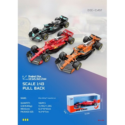 Wiky Vehicles Formule kovová 13,5 cm
