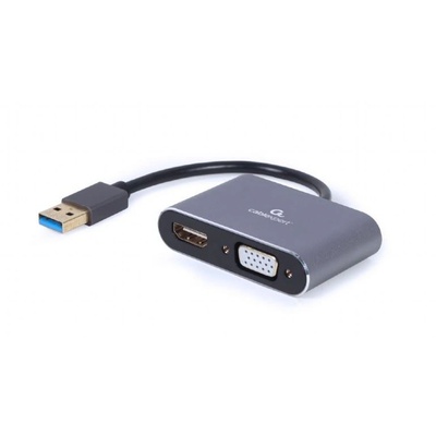 Gembird Адаптер, Gembird, USB/HDMI (A-USB3-HDMIVGA-01)