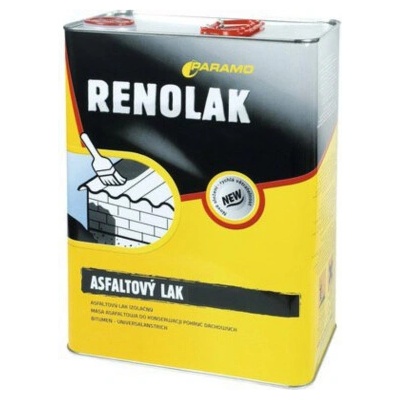 Lak asfaltový izolační modifikovaný PARAMO Renolak MOAL 9 kg