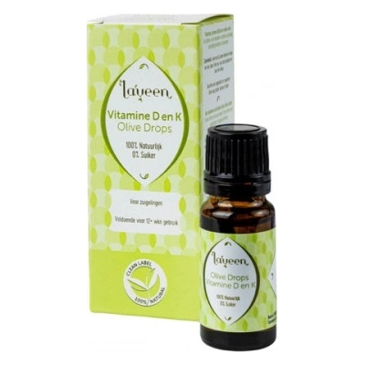 Laveen Vitamín D a K pre dojčatá olivové kvapky 10 ml