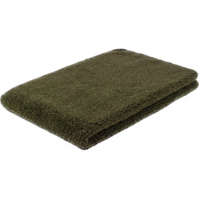 Wooline Deka z ovčí vlny Unita khaki 140x200