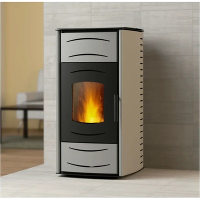 MBS Thermo Pellet WiFi 20 kW grey