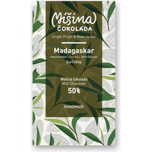 Míšina čokoláda mléčná 50% Madagaskar EARL GREY 50 g