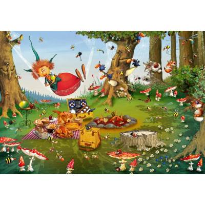Grafika François Ruyer Čarodějnický piknik 1000 dílků