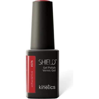 Kinetics Gél lak Shield 076 Bonnie Red 15 ml