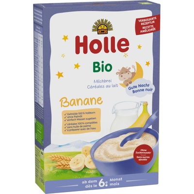Holle BIO Banánová mliečna kaša 250 g