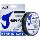Daiwa Šnúra J-Braid 4 Tmavo Zelená 135m 0,10mm 3,8kg