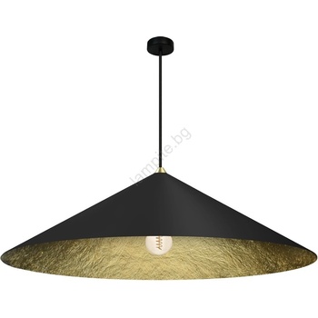 Image 1 of MILAGRO Пендел FUJI 1xE27/60W/230V Ø 90 см черен/златист (MI2484)