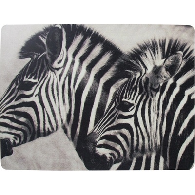 Mars & More 4ks pevné korkové prestieranie Zebras 30x40x0,4 cm