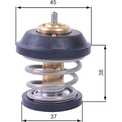 Termostat, chladivo GATES TH42995G1 GT TH42995G1