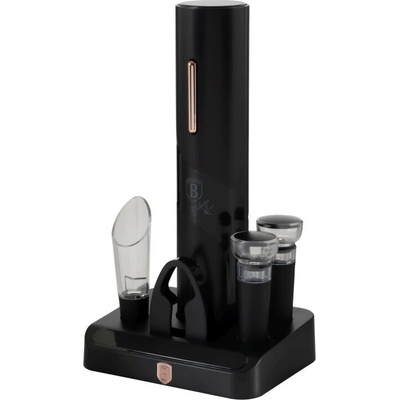 BERLINGERHAUS Dárková sada na otevírání vína 6 v 1, Black Rose collection BH-9653
