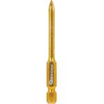 GEKO Свредло за стъкло и керамика 5mm, опашка HEX 1/4" 81449 (G39701E)