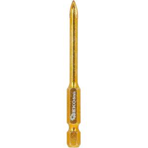 GEKO Свредло за стъкло и керамика 5mm, опашка HEX 1/4" 81449 (G39701E)