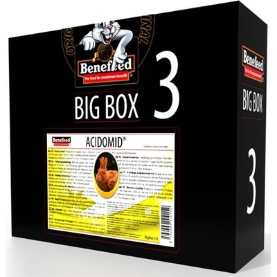 Benefeed Acidomid králík box 3 l – Zbozi.Blesk.cz