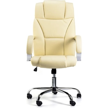 Image 1 of Директорски стол Aida, екокожа, Tilt механизъм, до 130 kg, кремав (4010140194)