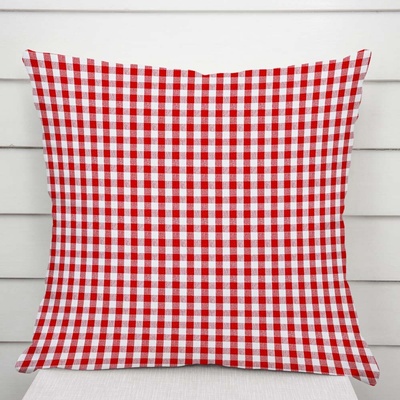 Biante Olivia OL-008 Červeno-biela kocka malá 30 x 50 cm