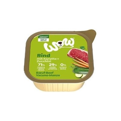 WOW Hovězí s karotkou Adult paštika 150 g