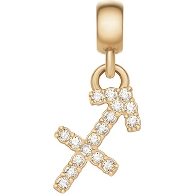 Daniel Wellington Pozlacený přívěsek s krystaly Střelec Crystal Zodiac DW00400765