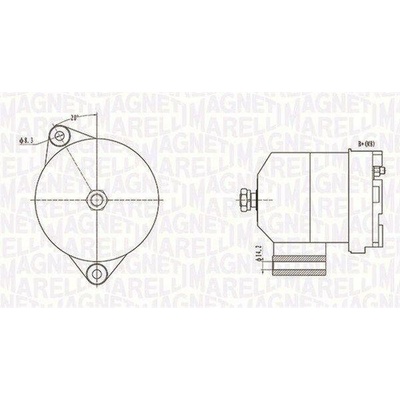 Generátor MAGNETI MARELLI 063731586010