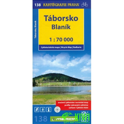 TÁBORSKO BLANÍK Cykloturistická mapa