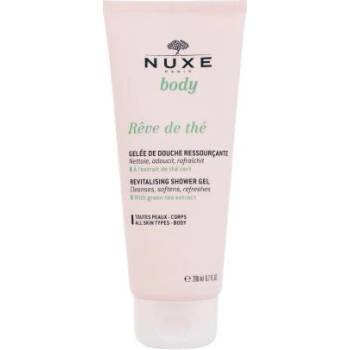 NUXE Rêve de Thé Revitalising Shower Gel ревитализиращ душ гел със зелен чай 200 ml за жени