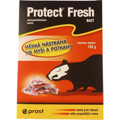 Bal Protect Fresh Bait měkké nástrahy k hubení hlodavců v sáčcích 150 g