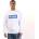 HUGO BOSS Блуза Hugo Niero Logo Print Crewneck Sweatshirt - White