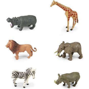 Rappa Комплект фигурки Rappa - Африкански животни, 6 броя, 5-7 cm (218147)
