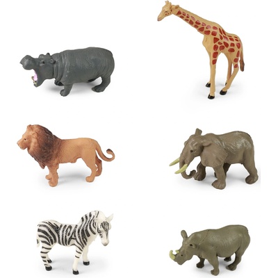 Rappa Комплект фигурки Rappa - Африкански животни, 6 броя, 5-7 cm (218147)