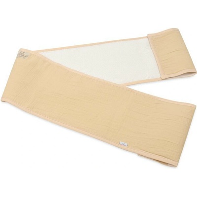 BABYMATEX Mušelínový mantinel do postieľky Bump Air Béžový