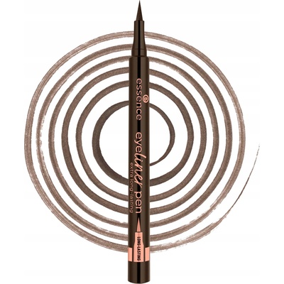 essence Eyeliner Pen očná linka v pere 020 Brown 1,1 ml