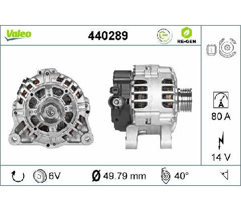 generátor VALEO 440289